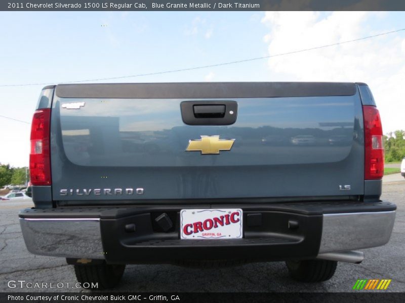 Blue Granite Metallic / Dark Titanium 2011 Chevrolet Silverado 1500 LS Regular Cab