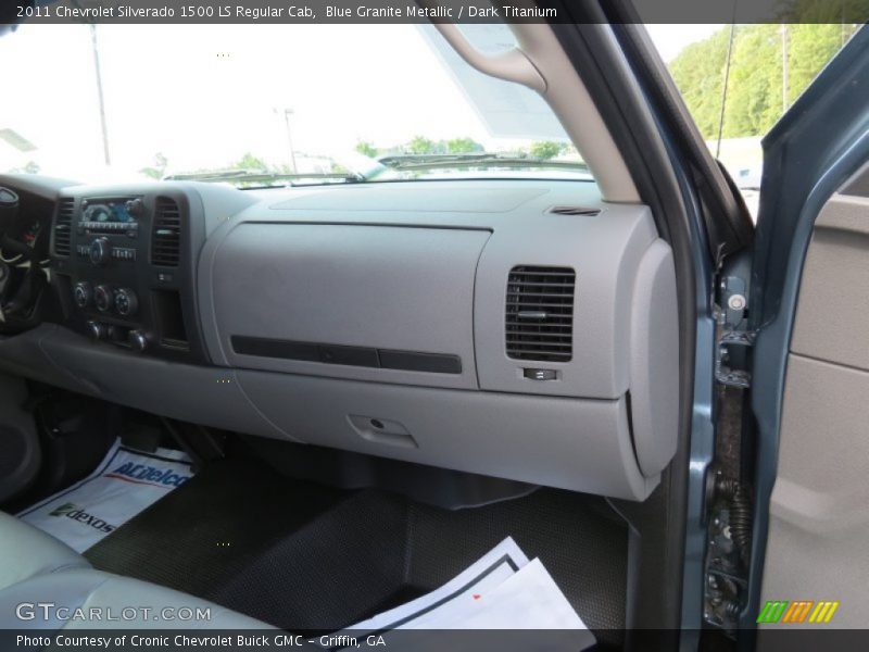 Blue Granite Metallic / Dark Titanium 2011 Chevrolet Silverado 1500 LS Regular Cab
