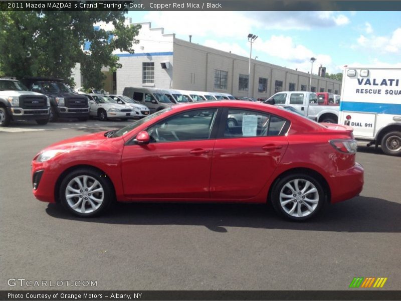Copper Red Mica / Black 2011 Mazda MAZDA3 s Grand Touring 4 Door