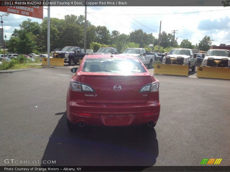Copper Red Mica / Black 2011 Mazda MAZDA3 s Grand Touring 4 Door