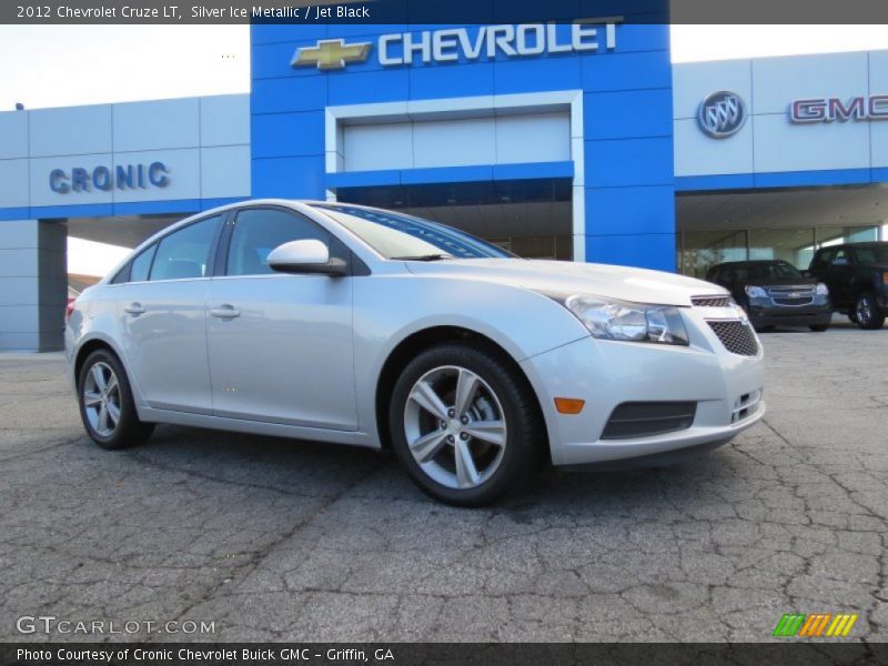 Silver Ice Metallic / Jet Black 2012 Chevrolet Cruze LT