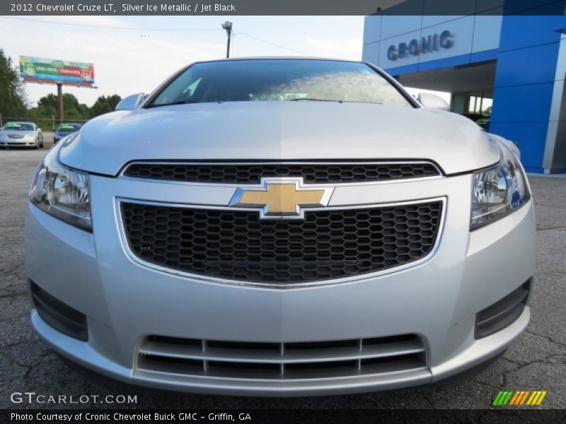 Silver Ice Metallic / Jet Black 2012 Chevrolet Cruze LT