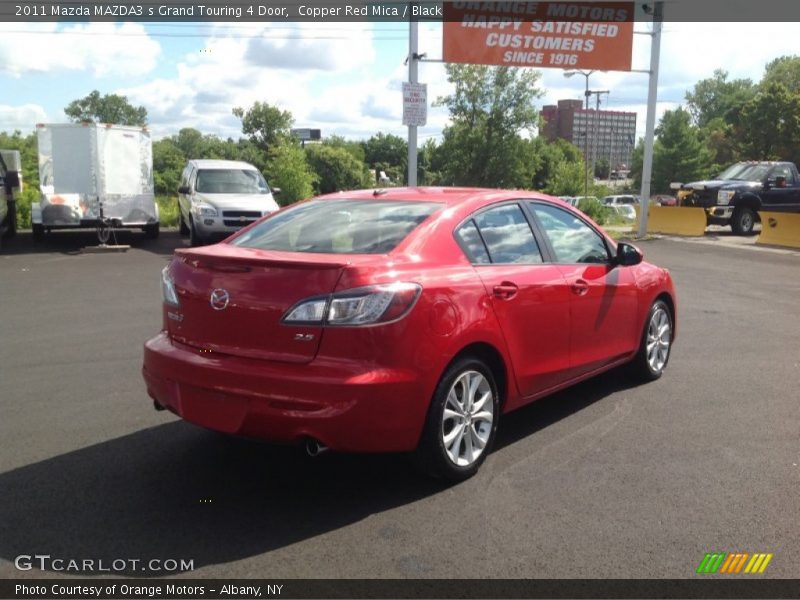Copper Red Mica / Black 2011 Mazda MAZDA3 s Grand Touring 4 Door