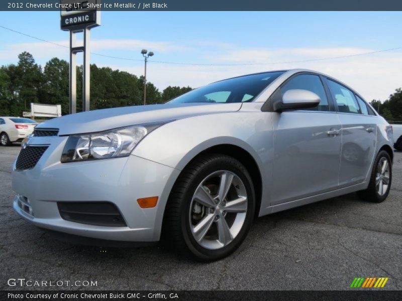 Silver Ice Metallic / Jet Black 2012 Chevrolet Cruze LT