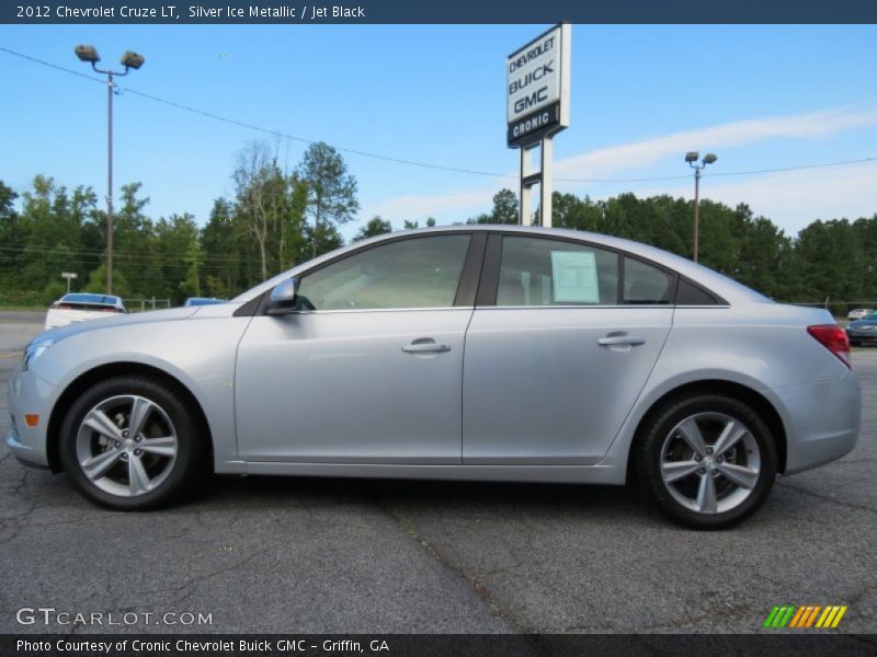 Silver Ice Metallic / Jet Black 2012 Chevrolet Cruze LT