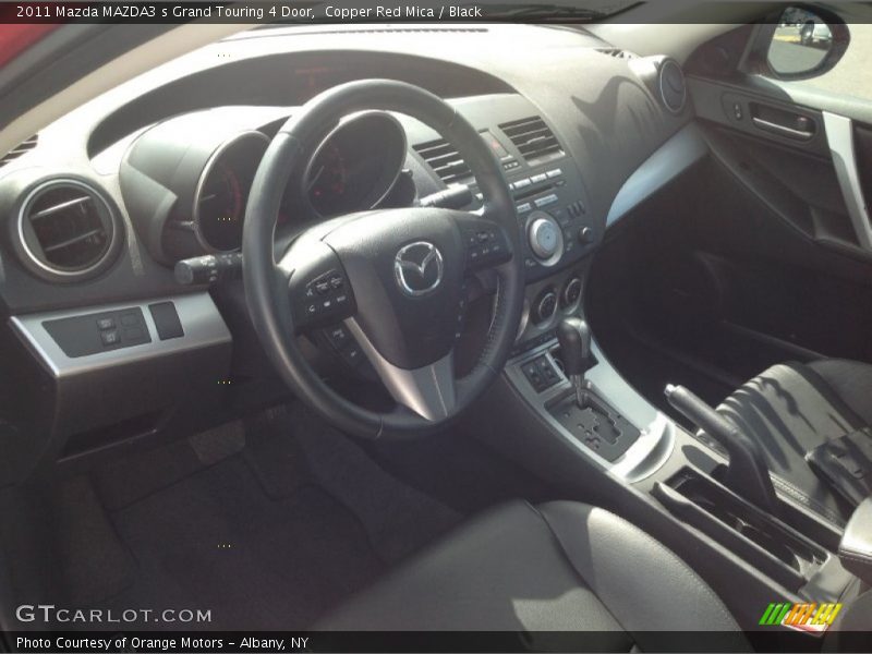 Black Interior - 2011 MAZDA3 s Grand Touring 4 Door 