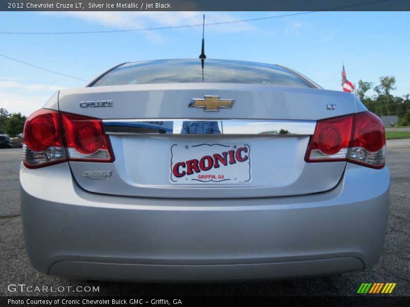 Silver Ice Metallic / Jet Black 2012 Chevrolet Cruze LT