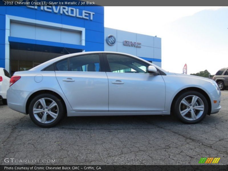 Silver Ice Metallic / Jet Black 2012 Chevrolet Cruze LT