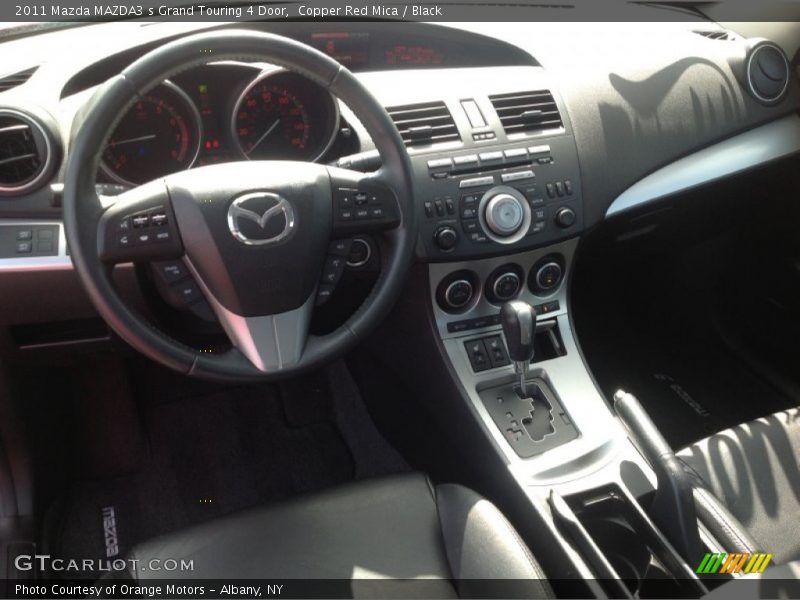 Dashboard of 2011 MAZDA3 s Grand Touring 4 Door