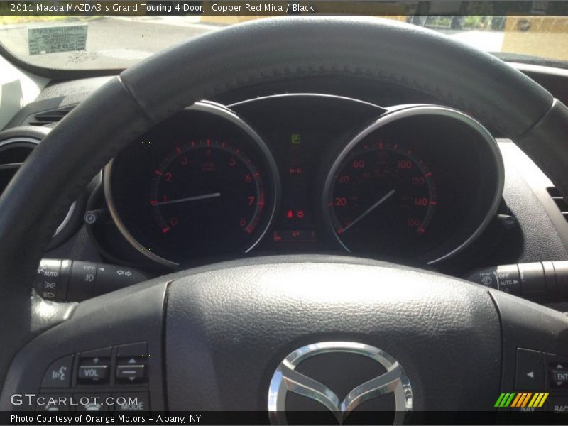 Copper Red Mica / Black 2011 Mazda MAZDA3 s Grand Touring 4 Door