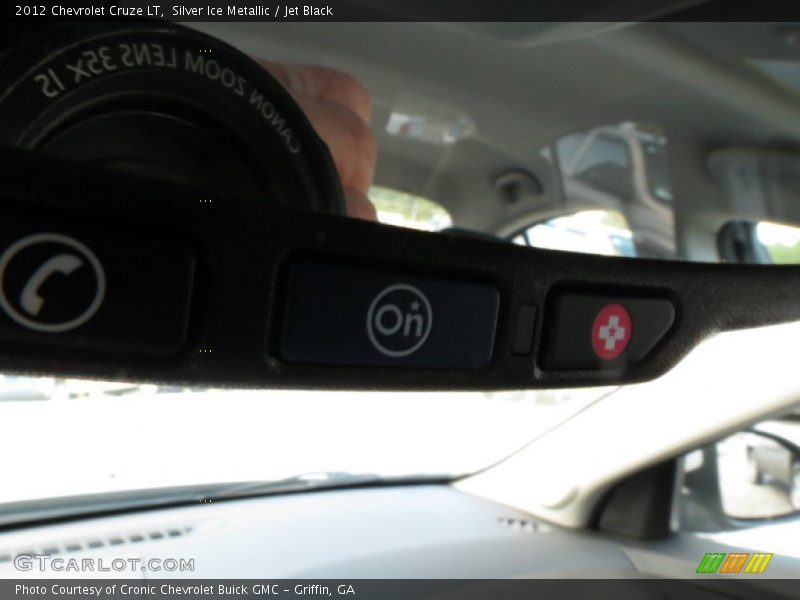Silver Ice Metallic / Jet Black 2012 Chevrolet Cruze LT