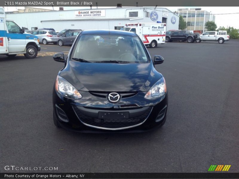 Brilliant Black / Black 2011 Mazda MAZDA2 Sport