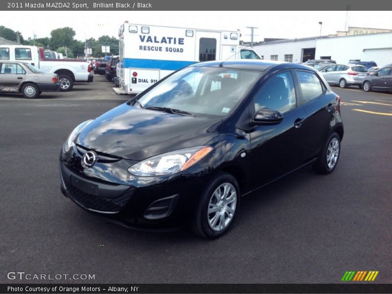 Brilliant Black / Black 2011 Mazda MAZDA2 Sport