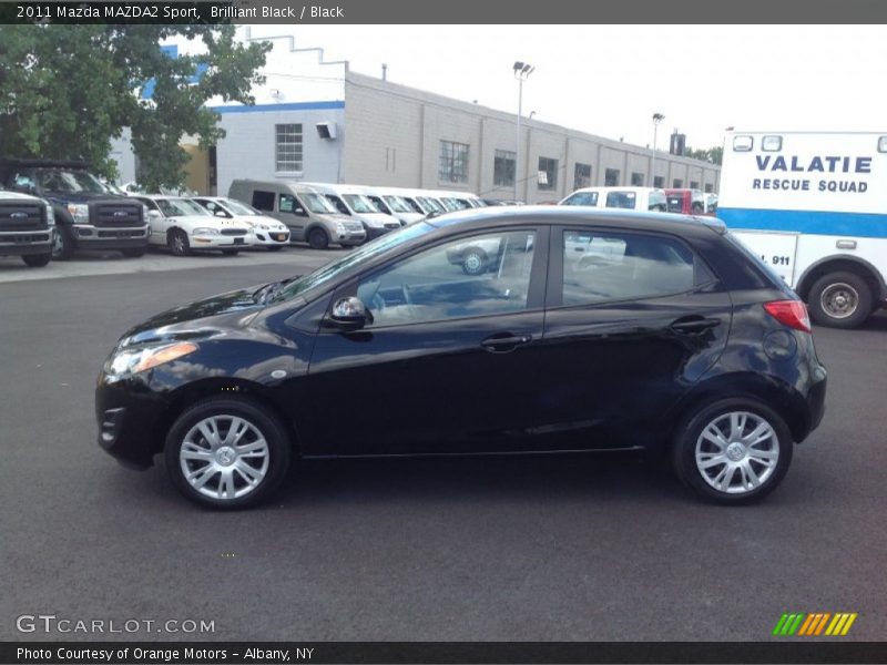 Brilliant Black / Black 2011 Mazda MAZDA2 Sport