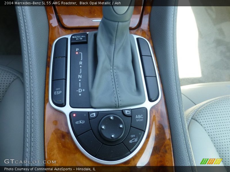 Black Opal Metallic / Ash 2004 Mercedes-Benz SL 55 AMG Roadster