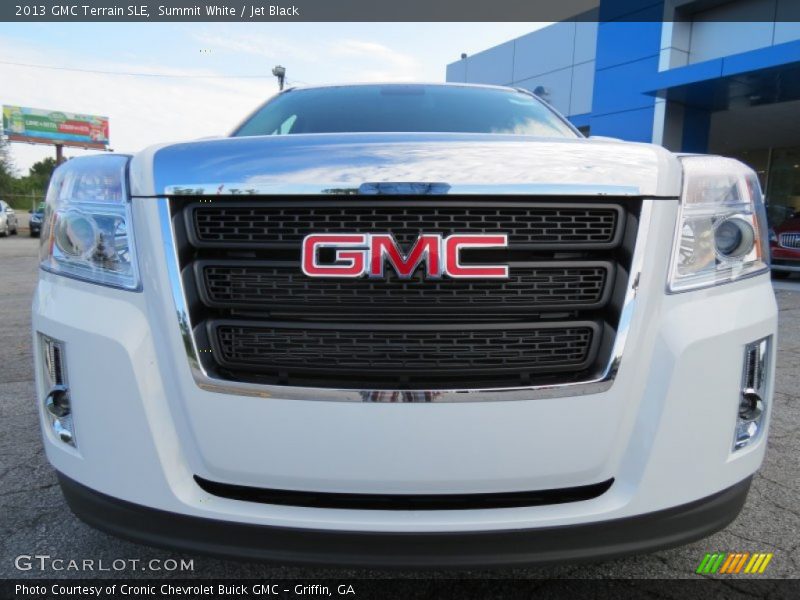 Summit White / Jet Black 2013 GMC Terrain SLE