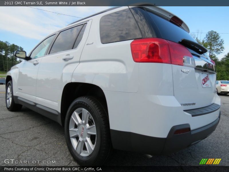 Summit White / Jet Black 2013 GMC Terrain SLE