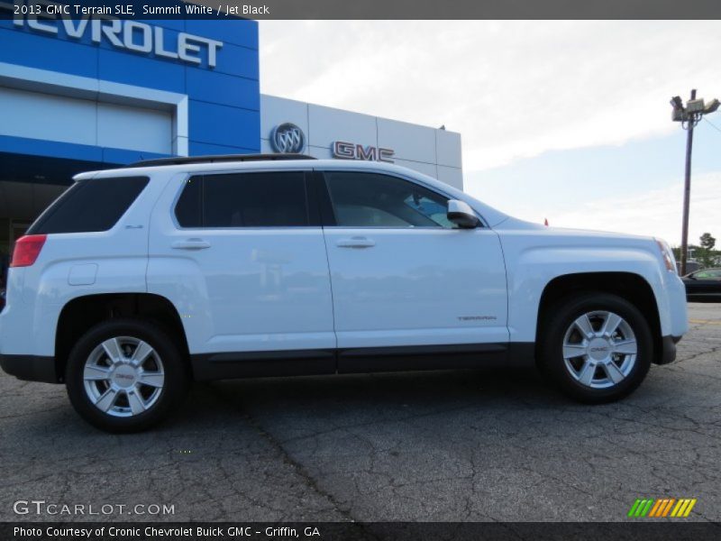 Summit White / Jet Black 2013 GMC Terrain SLE