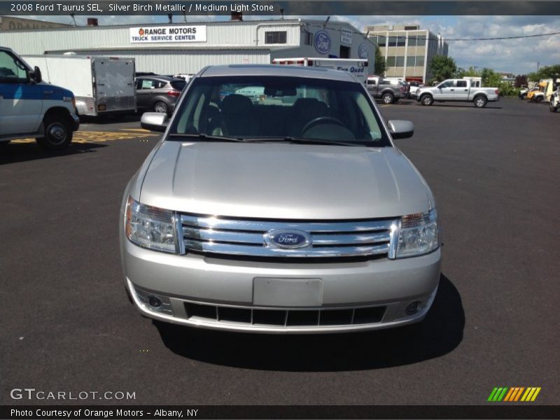 Silver Birch Metallic / Medium Light Stone 2008 Ford Taurus SEL