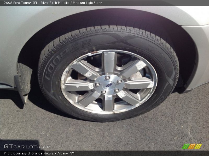 Silver Birch Metallic / Medium Light Stone 2008 Ford Taurus SEL