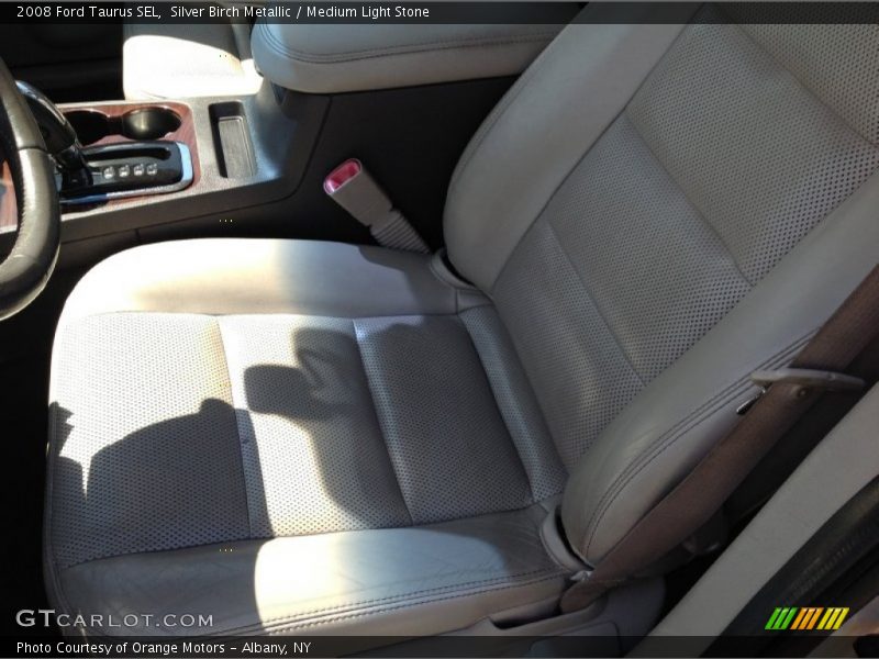 Silver Birch Metallic / Medium Light Stone 2008 Ford Taurus SEL