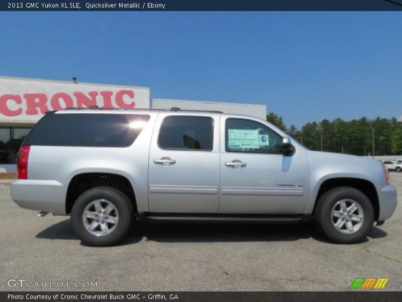 Quicksilver Metallic / Ebony 2013 GMC Yukon XL SLE