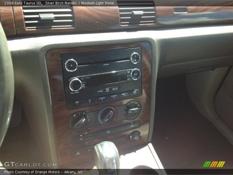 Silver Birch Metallic / Medium Light Stone 2008 Ford Taurus SEL