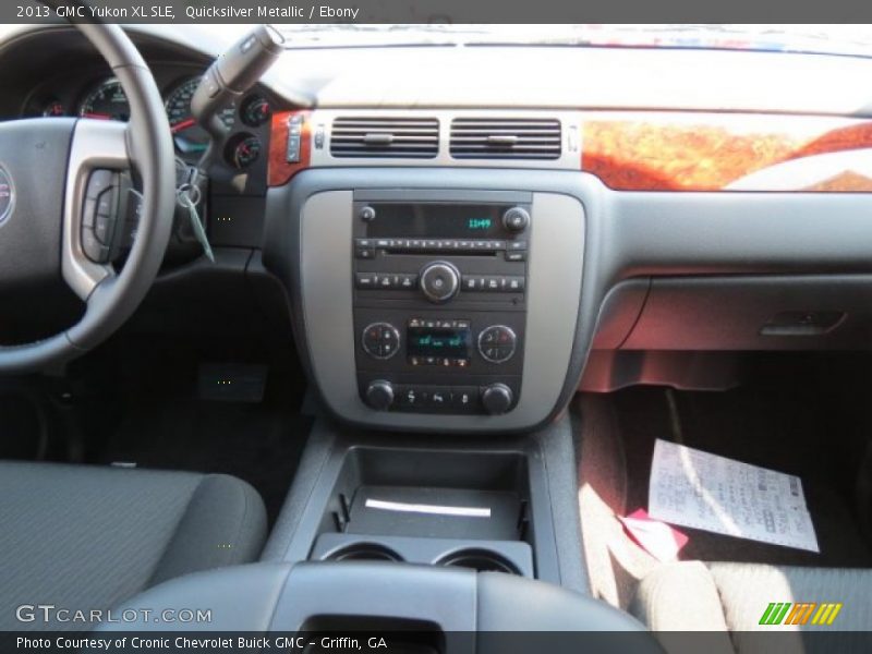 Quicksilver Metallic / Ebony 2013 GMC Yukon XL SLE