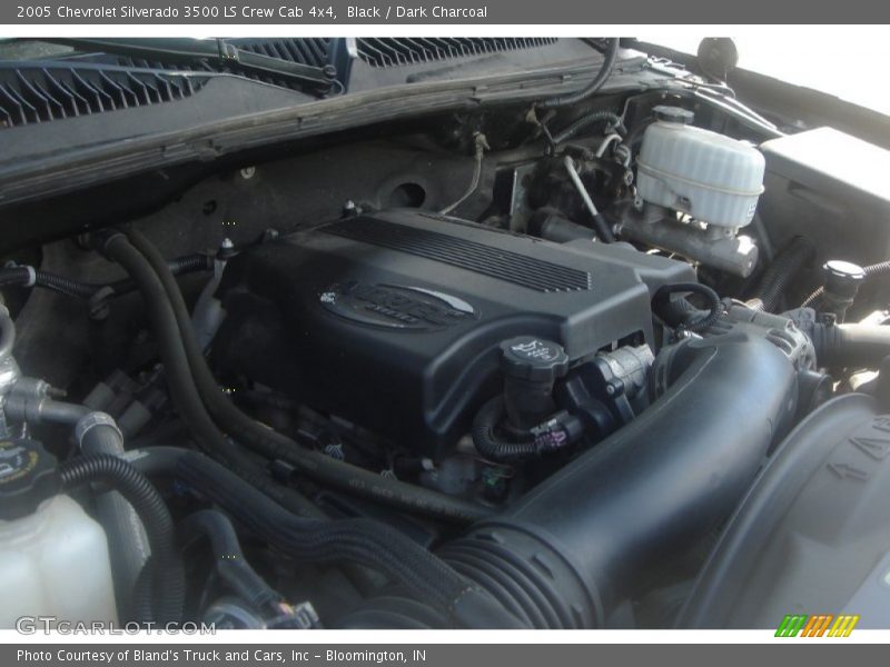 Black / Dark Charcoal 2005 Chevrolet Silverado 3500 LS Crew Cab 4x4