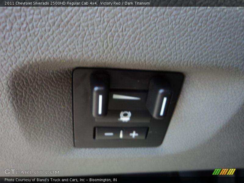Victory Red / Dark Titanium 2011 Chevrolet Silverado 2500HD Regular Cab 4x4