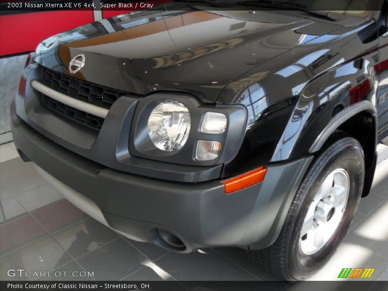 Super Black / Gray 2003 Nissan Xterra XE V6 4x4