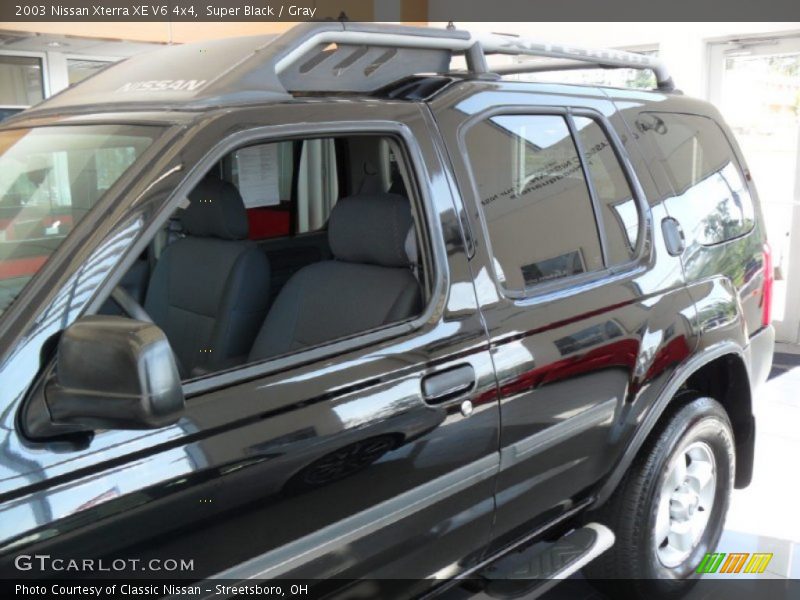Super Black / Gray 2003 Nissan Xterra XE V6 4x4