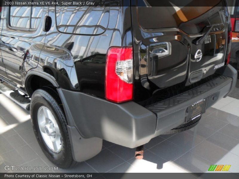 Super Black / Gray 2003 Nissan Xterra XE V6 4x4