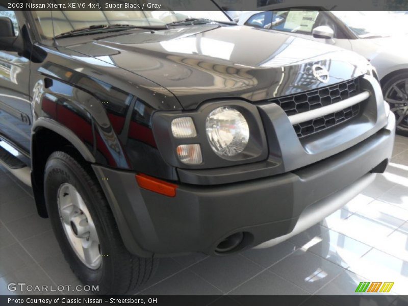 Super Black / Gray 2003 Nissan Xterra XE V6 4x4