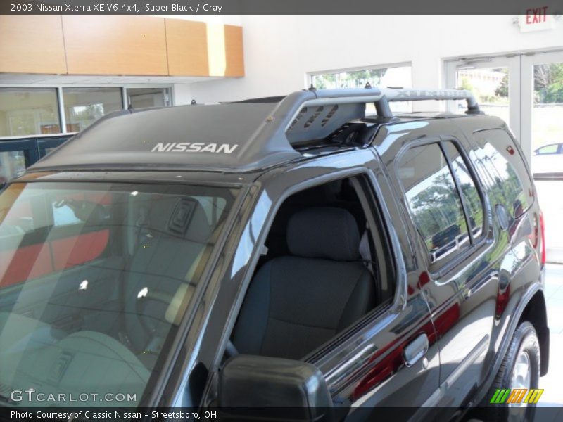 Super Black / Gray 2003 Nissan Xterra XE V6 4x4