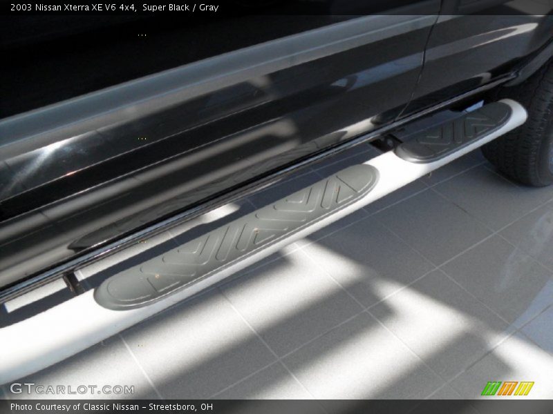 Super Black / Gray 2003 Nissan Xterra XE V6 4x4