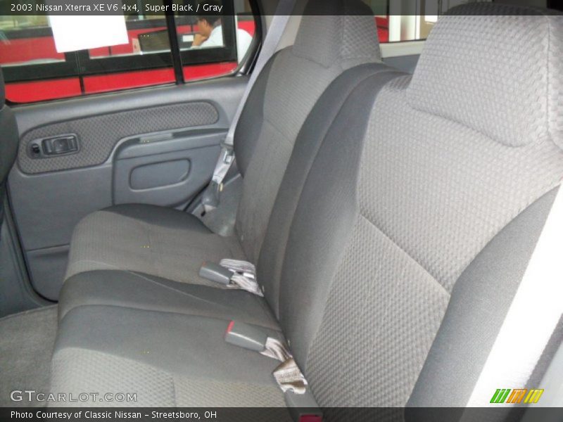 Super Black / Gray 2003 Nissan Xterra XE V6 4x4