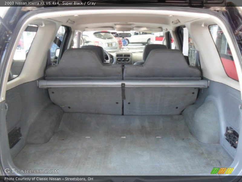Super Black / Gray 2003 Nissan Xterra XE V6 4x4