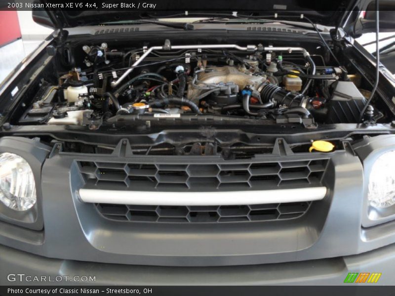 Super Black / Gray 2003 Nissan Xterra XE V6 4x4