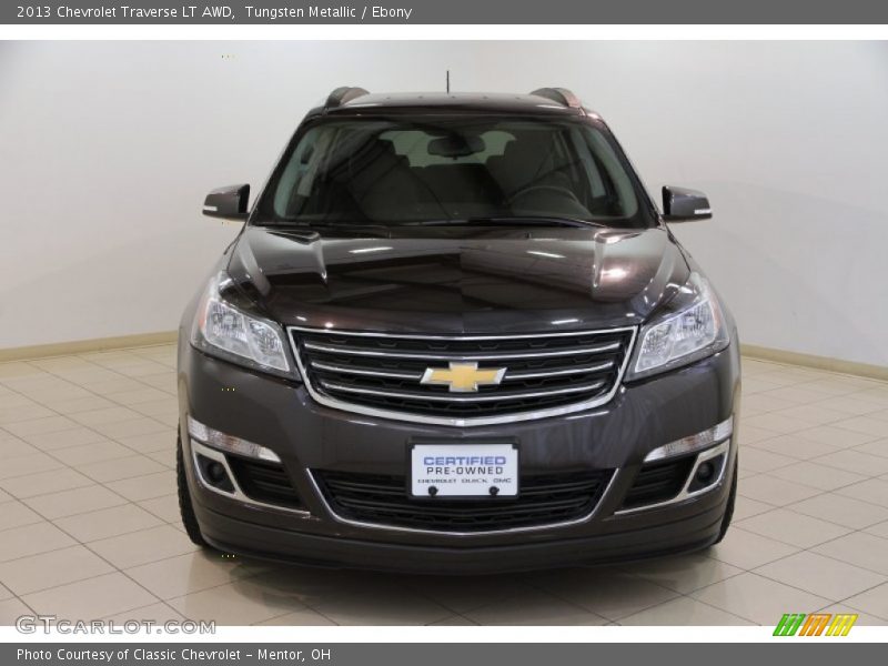Tungsten Metallic / Ebony 2013 Chevrolet Traverse LT AWD