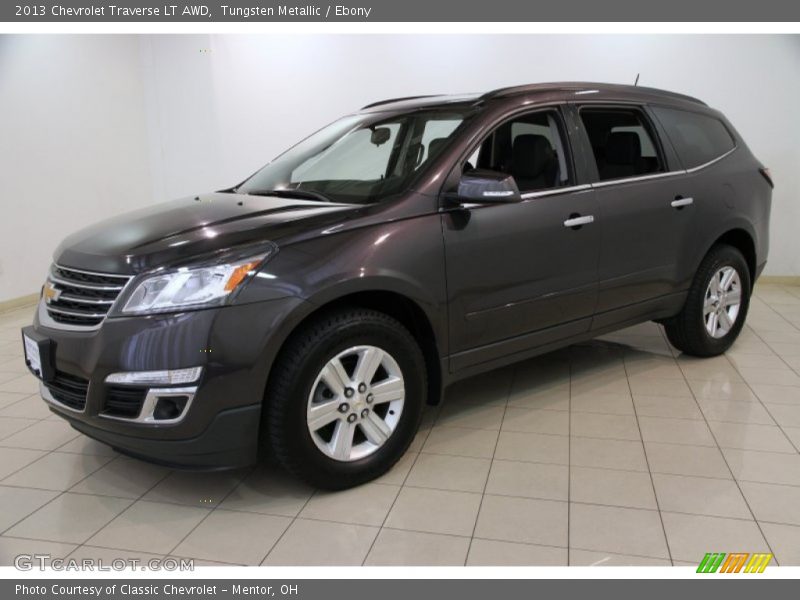 Tungsten Metallic / Ebony 2013 Chevrolet Traverse LT AWD