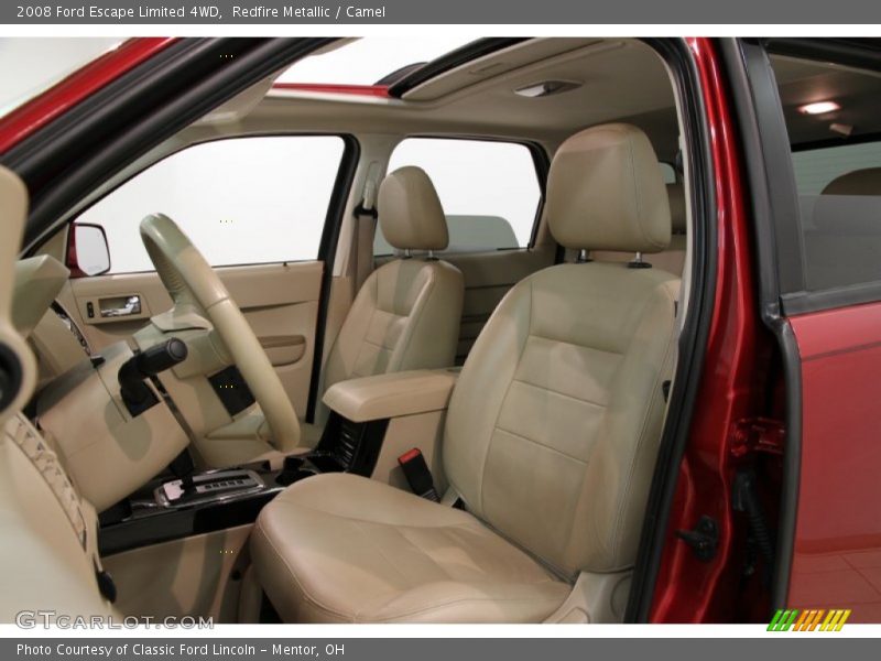Redfire Metallic / Camel 2008 Ford Escape Limited 4WD