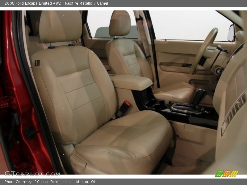 Redfire Metallic / Camel 2008 Ford Escape Limited 4WD