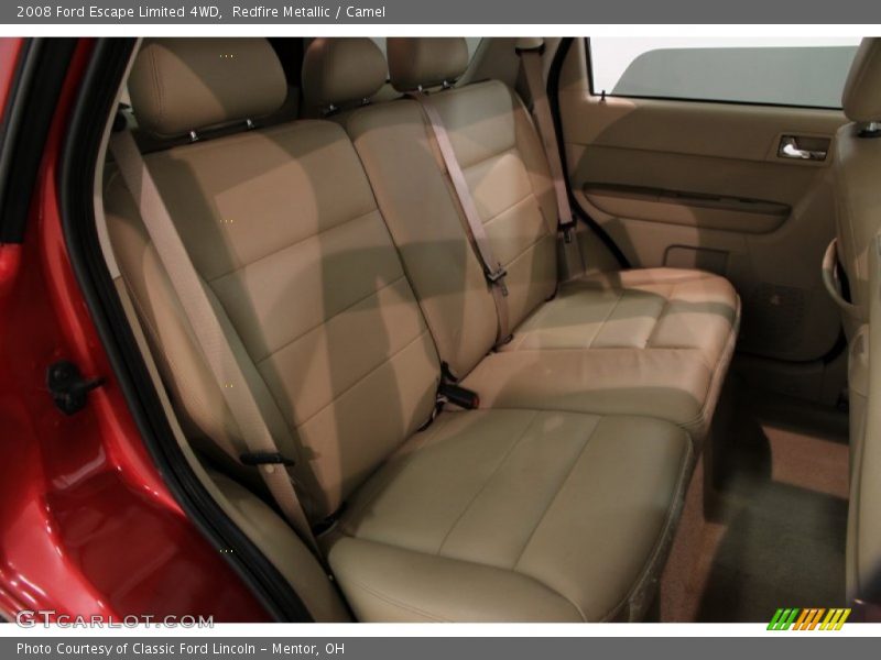 Redfire Metallic / Camel 2008 Ford Escape Limited 4WD