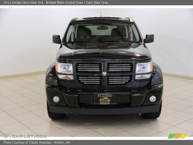 Brilliant Black Crystal Pearl / Dark Slate Gray 2011 Dodge Nitro Heat 4x4