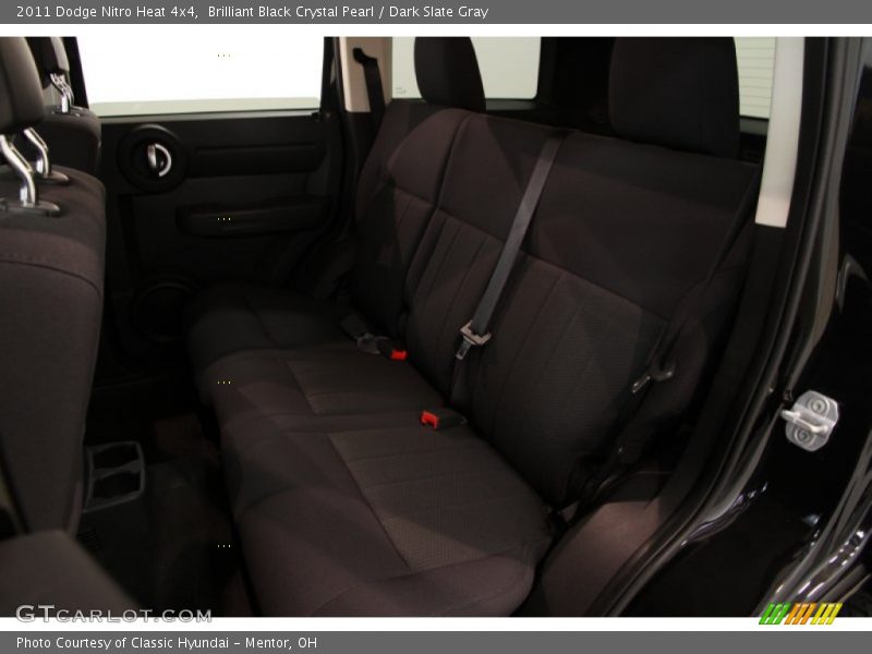 Brilliant Black Crystal Pearl / Dark Slate Gray 2011 Dodge Nitro Heat 4x4