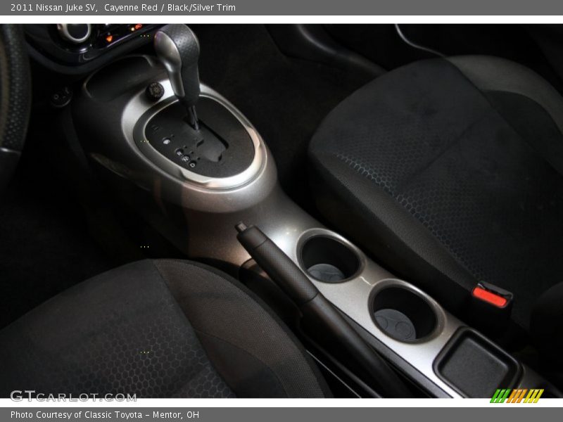 Cayenne Red / Black/Silver Trim 2011 Nissan Juke SV
