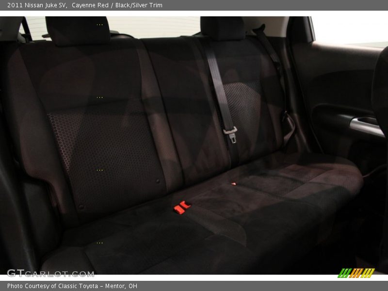 Cayenne Red / Black/Silver Trim 2011 Nissan Juke SV