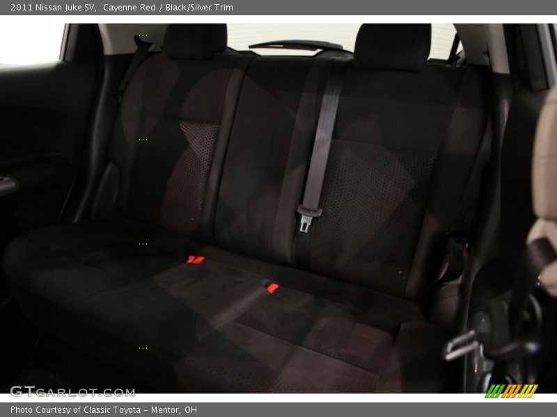 Cayenne Red / Black/Silver Trim 2011 Nissan Juke SV