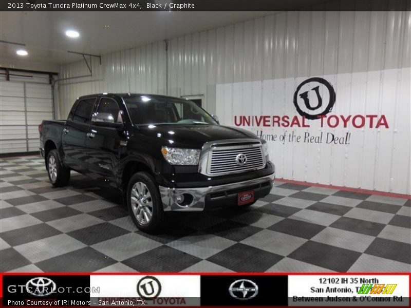 Black / Graphite 2013 Toyota Tundra Platinum CrewMax 4x4